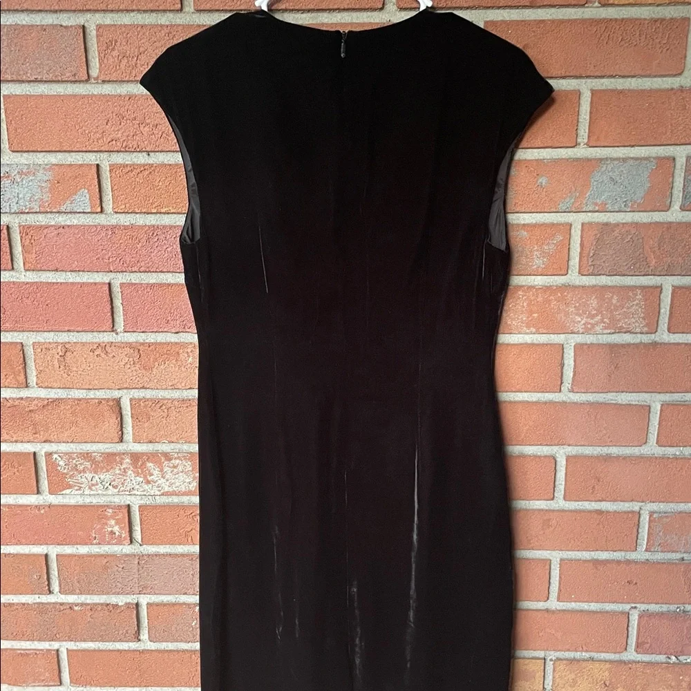 NEW Trina Turk little black midi dress - Picture 5 of 6